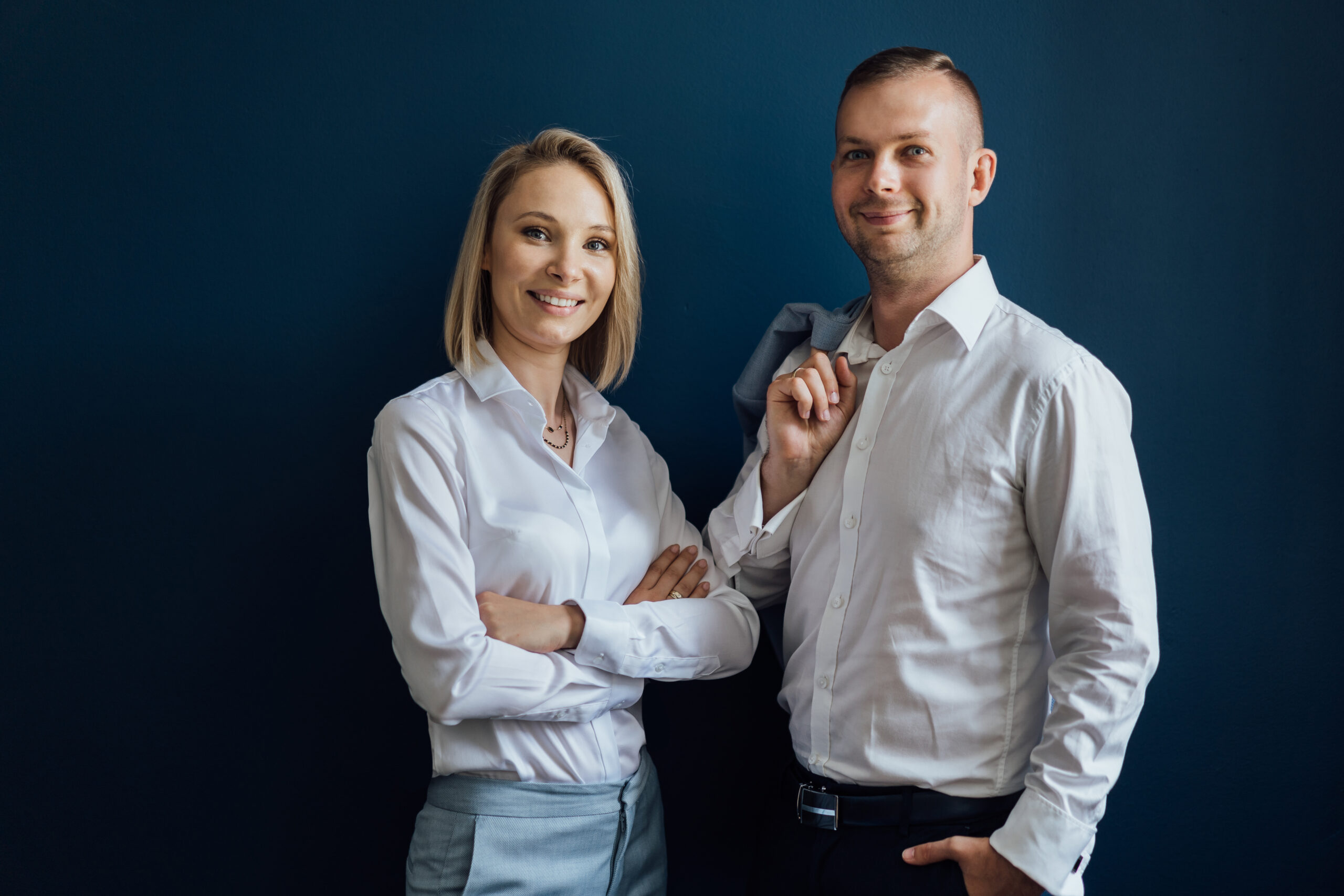Piotr i Magdalena Aleksanderek kwatery pracownicze